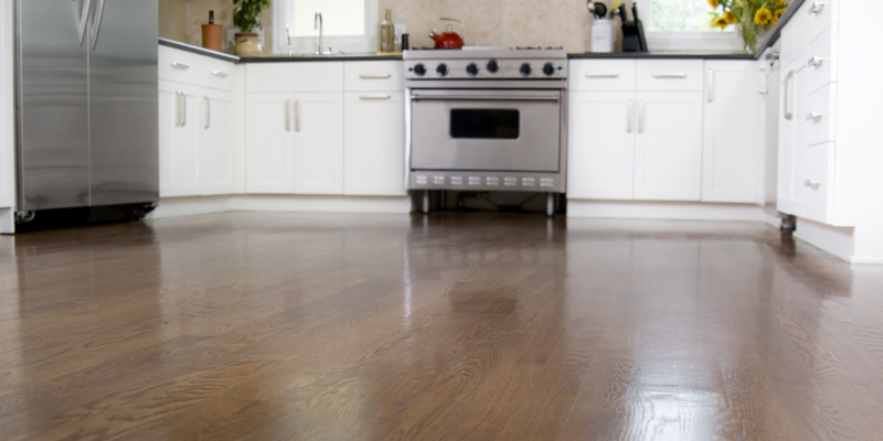 Hardwood flooring is a great option if you never want your kitchen flooring to go out of style