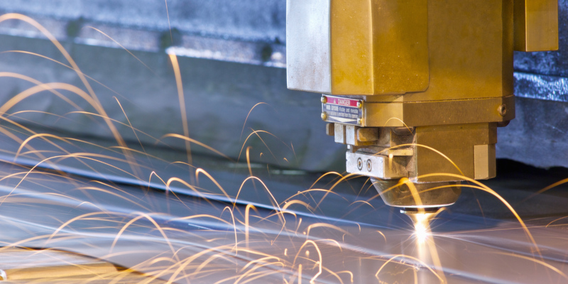 Commercial fabricators have many tools to use when working with metal. 