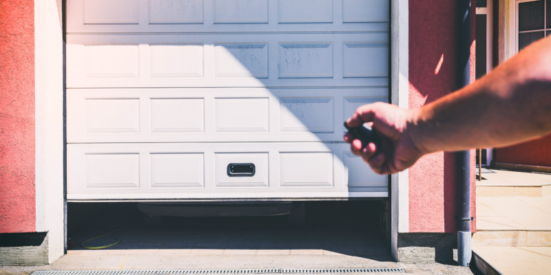 All moving parts of garage doors should be well lubricated