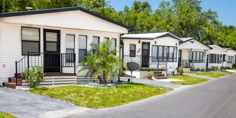 mobile homes come in an array of shapes and sizes