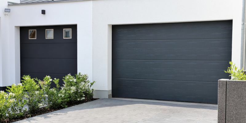 Garage doors with automatic openers are handy