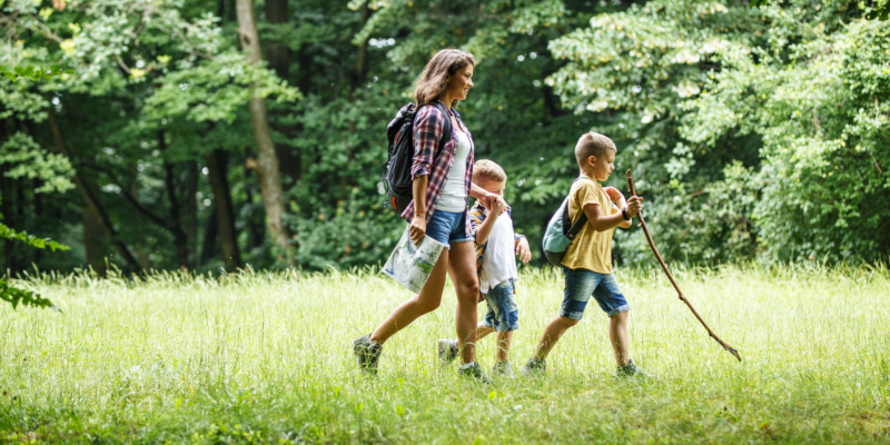 Hiking is a very popular form of outdoor recreation