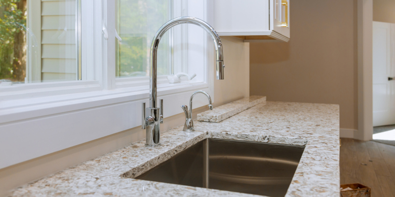 Granite countertops are very durable